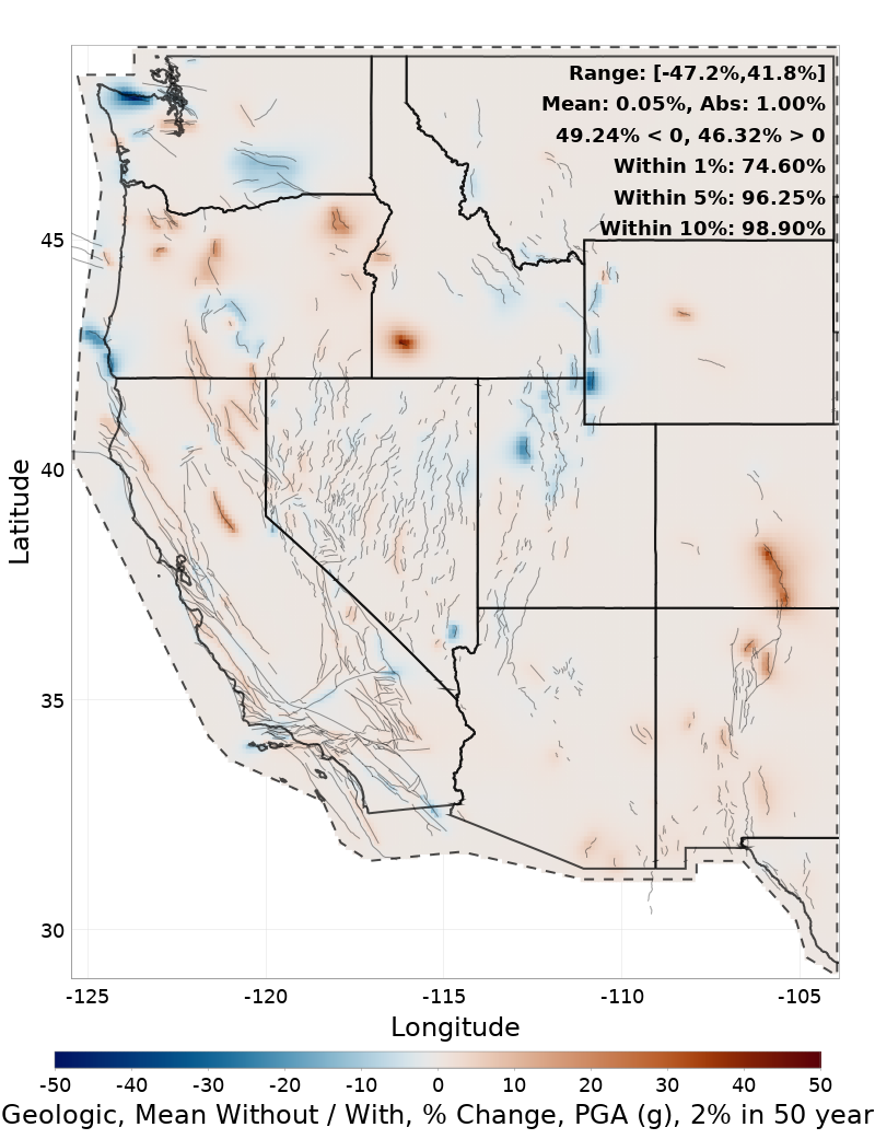 Percent Difference Map