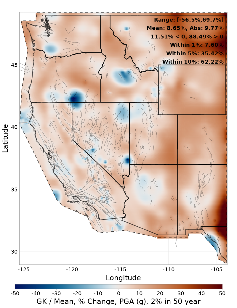 Percent Difference Map