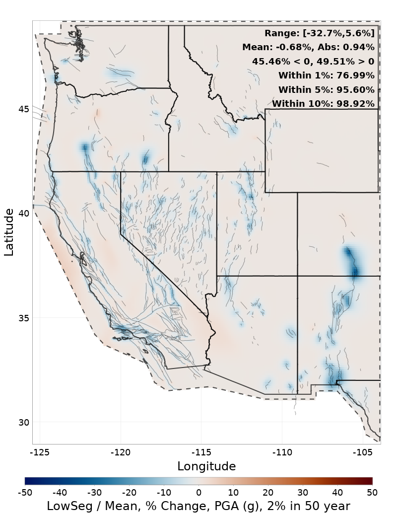 Percent Difference Map