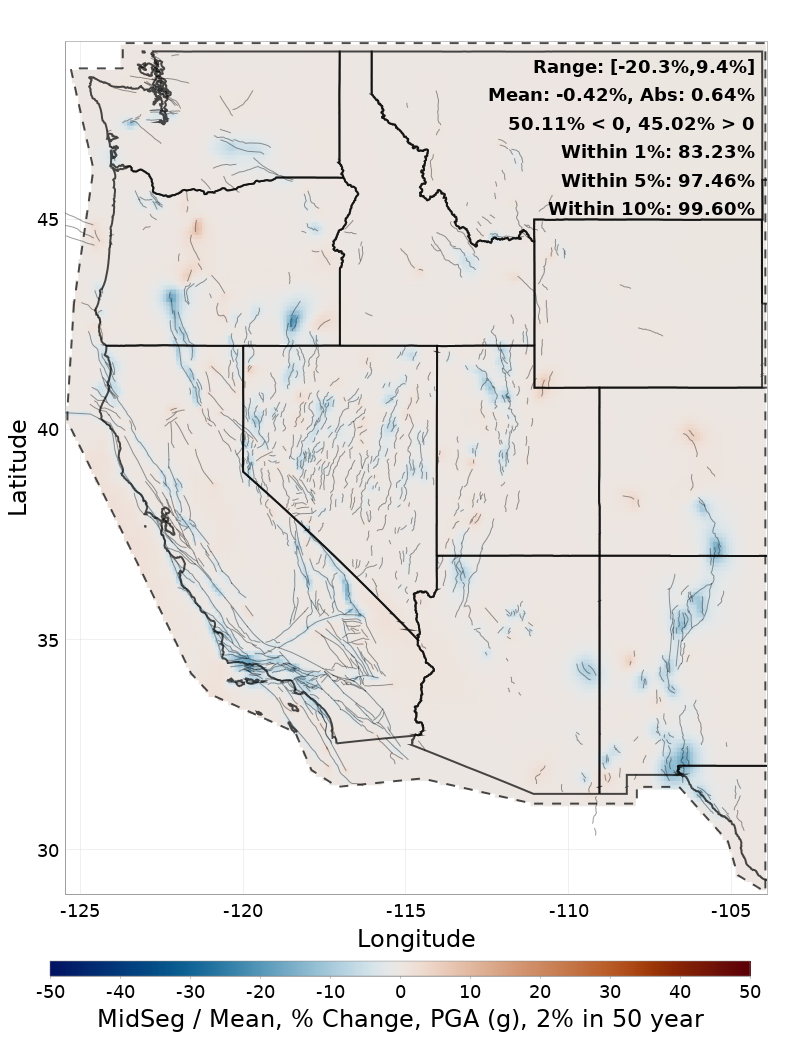 Percent Difference Map