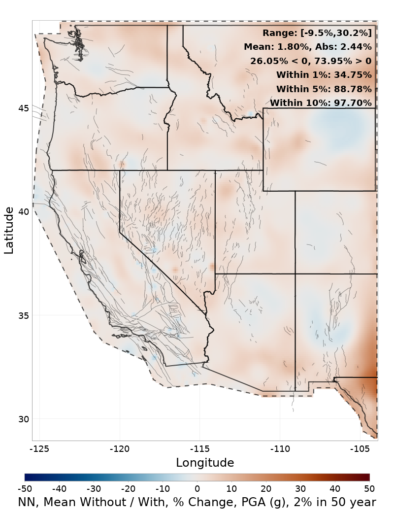 Percent Difference Map