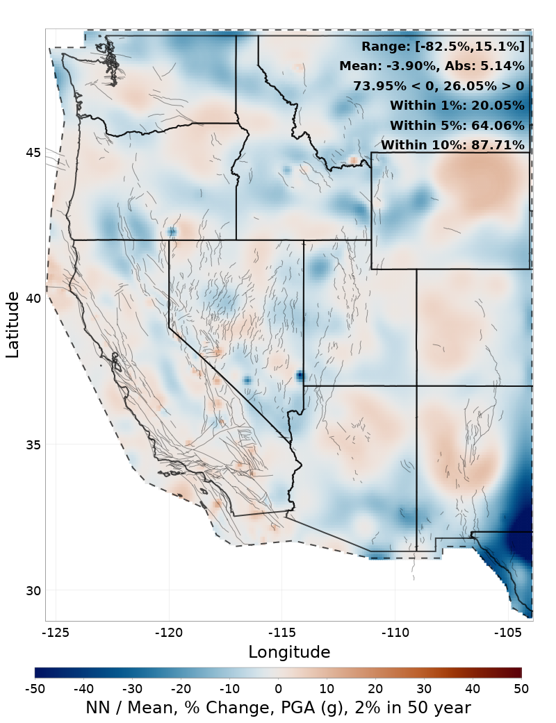 Percent Difference Map