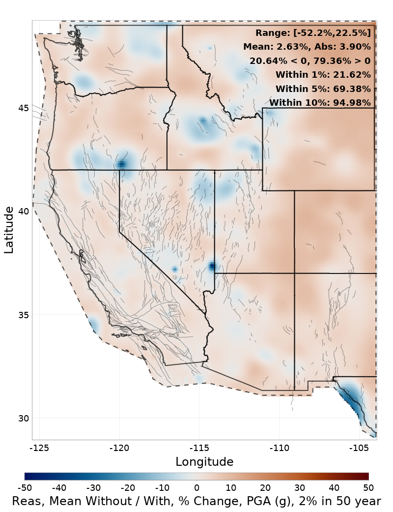 Percent Difference Map