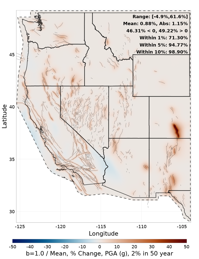 Percent Difference Map