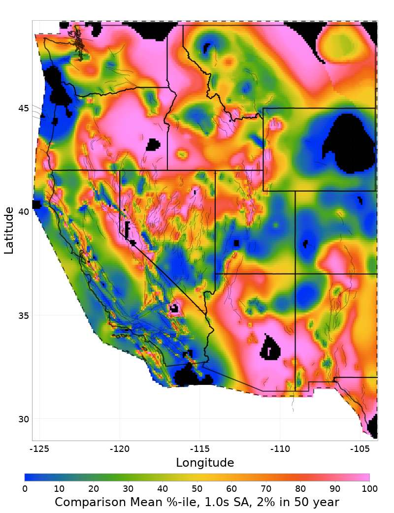 Mean Percentile Map