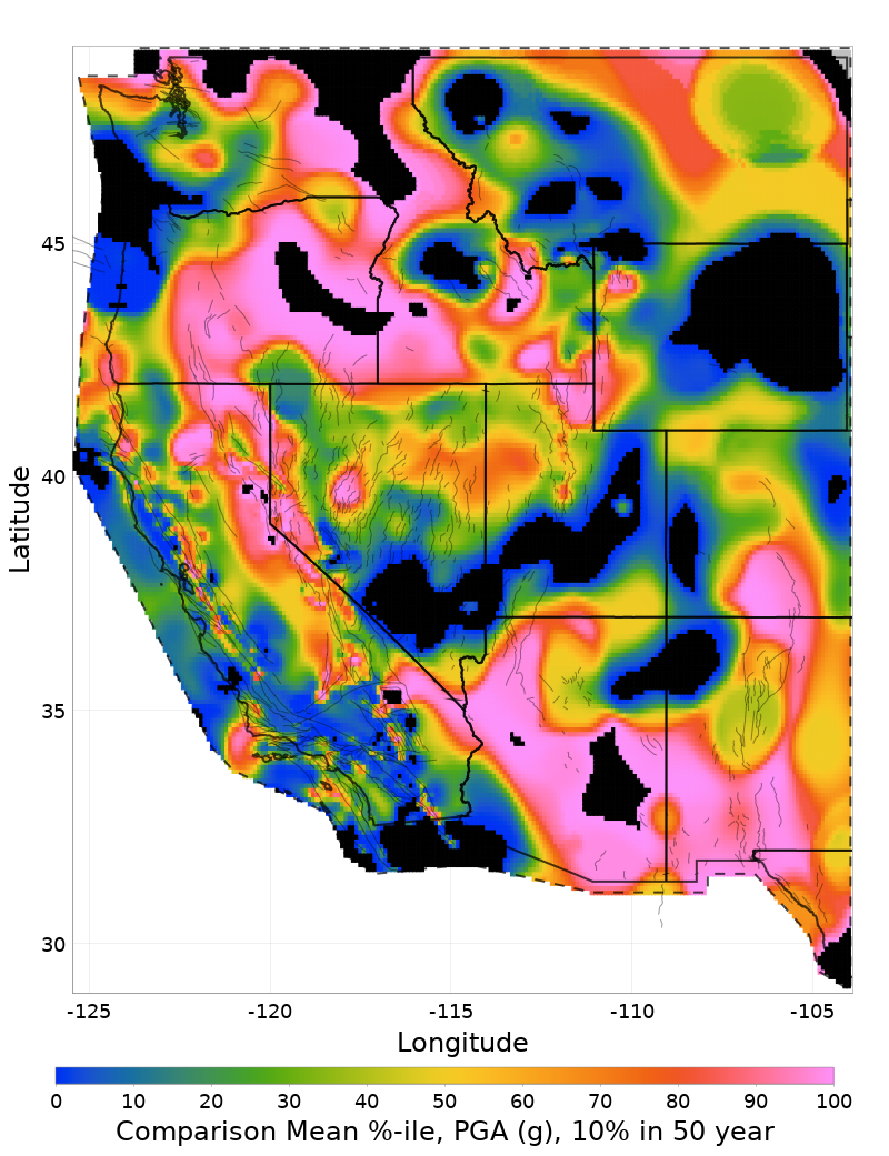 Mean Percentile Map