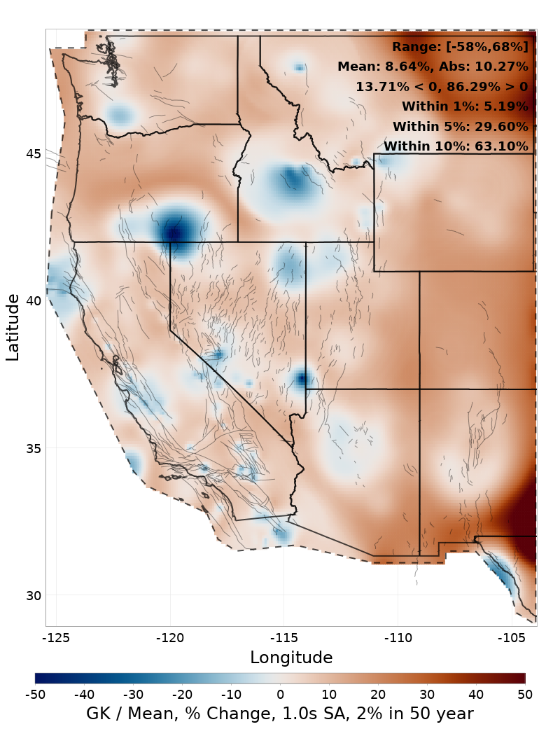 Percent Difference Map