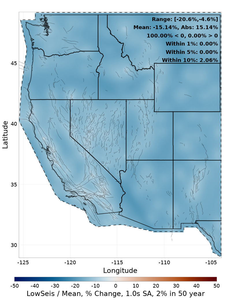 Percent Difference Map