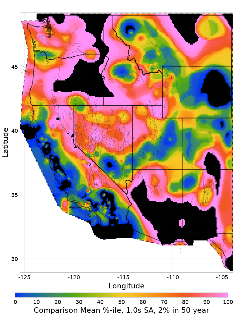 Mean Percentile Map