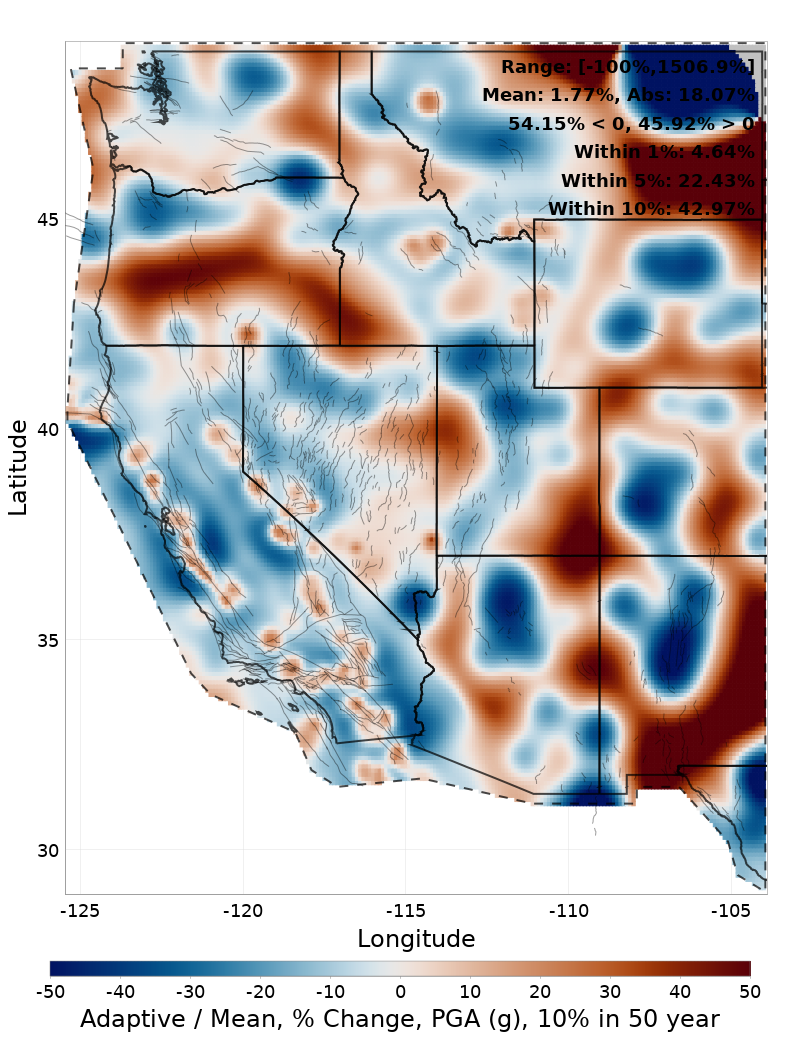 Percent Difference Map