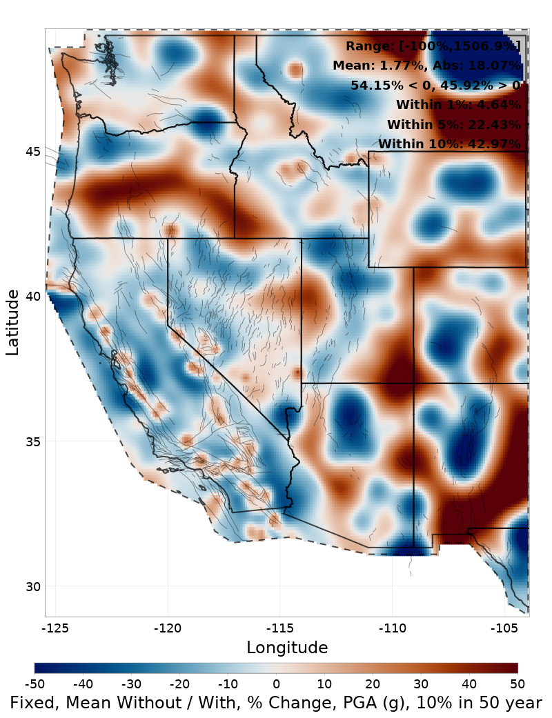 Percent Difference Map