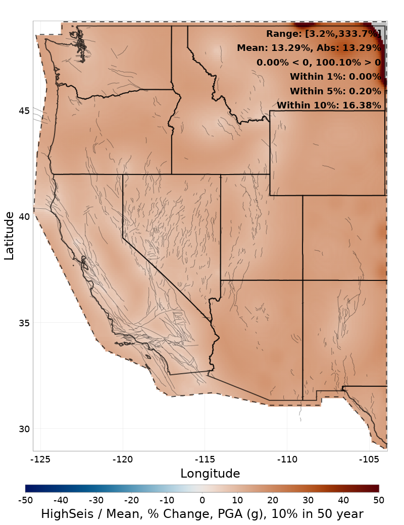 Percent Difference Map