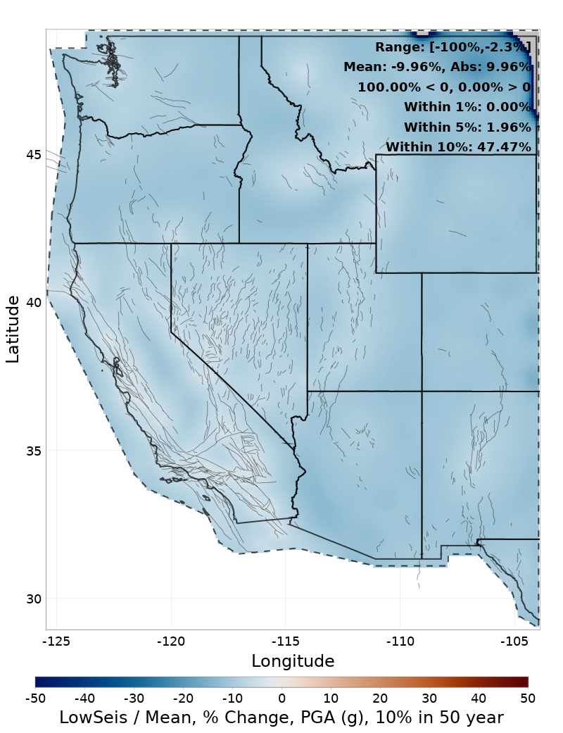 Percent Difference Map