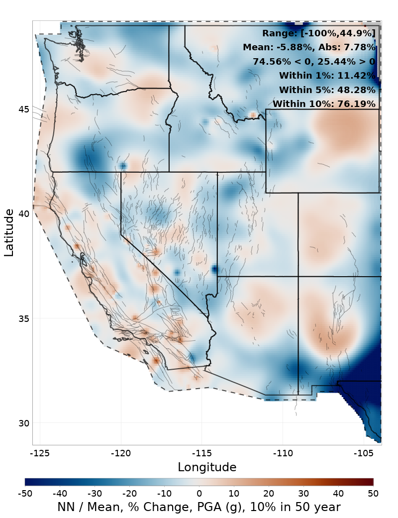 Percent Difference Map