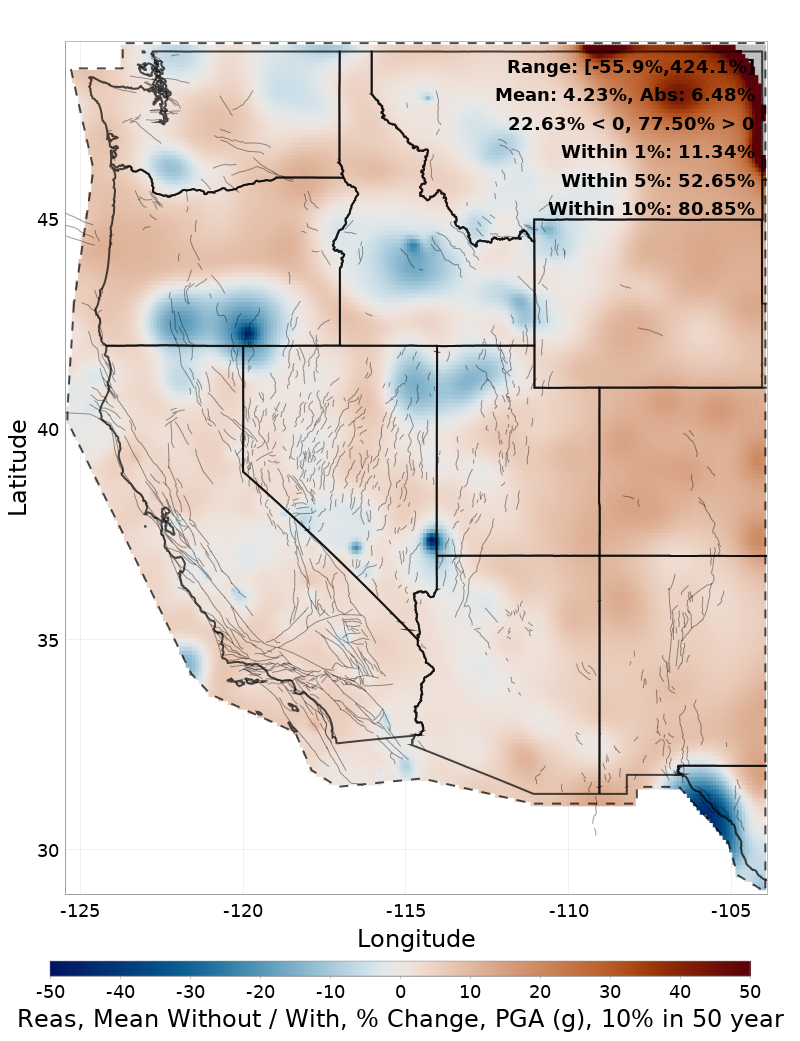 Percent Difference Map