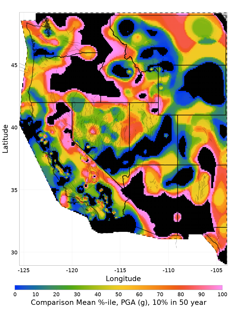 Mean Percentile Map