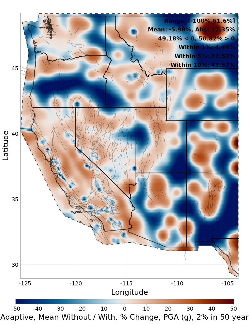 Percent Difference Map