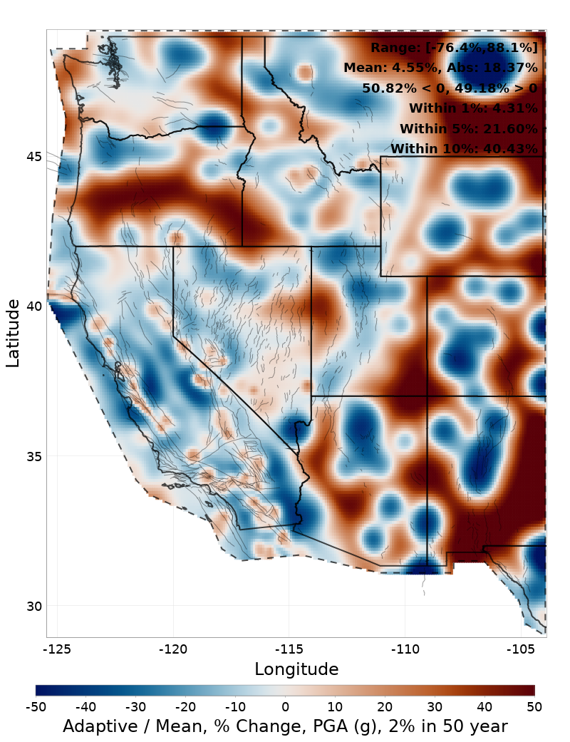Percent Difference Map