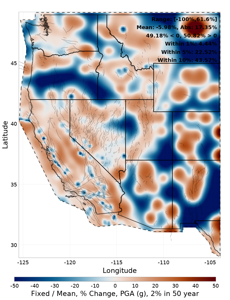 Percent Difference Map