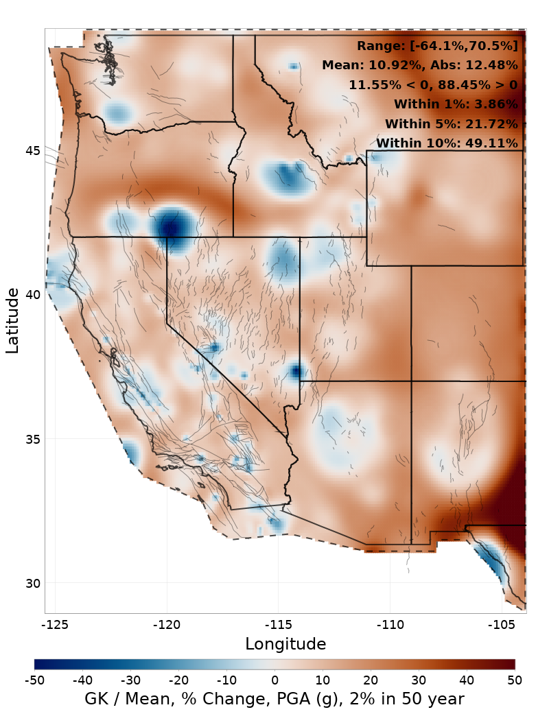 Percent Difference Map