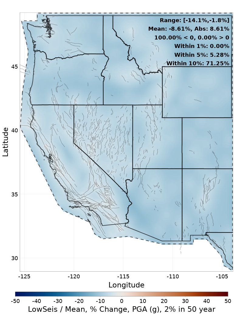 Percent Difference Map