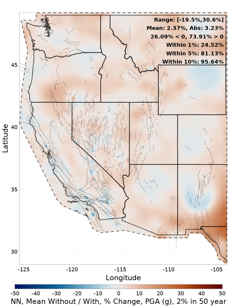 Percent Difference Map