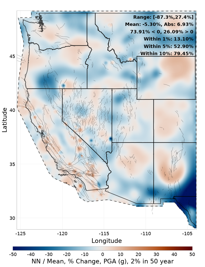 Percent Difference Map