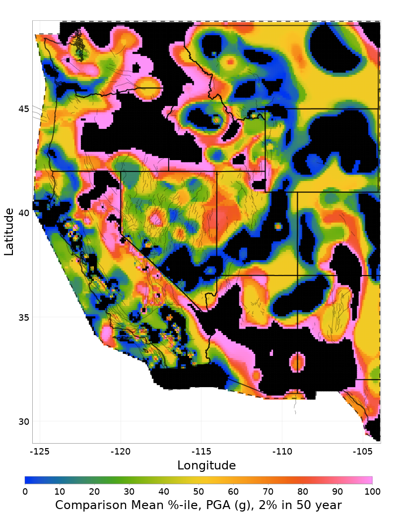 Mean Percentile Map