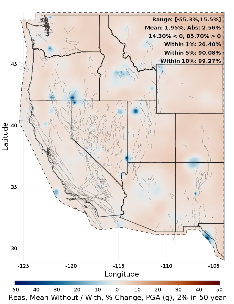 Percent Difference Map