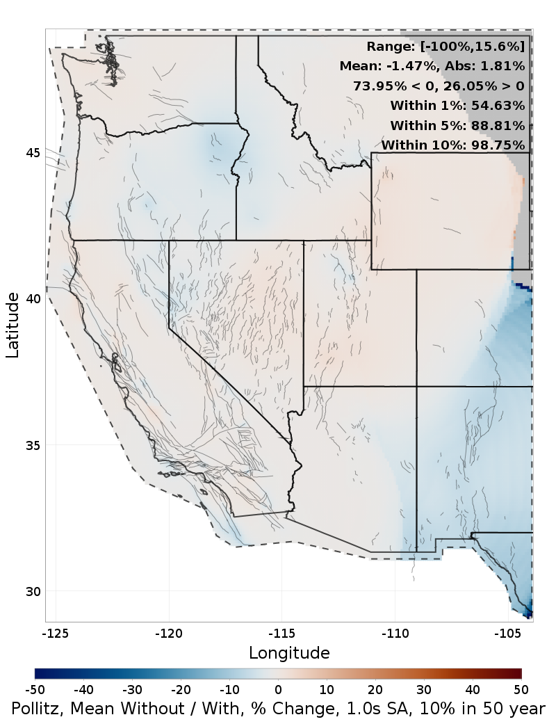 Percent Difference Map