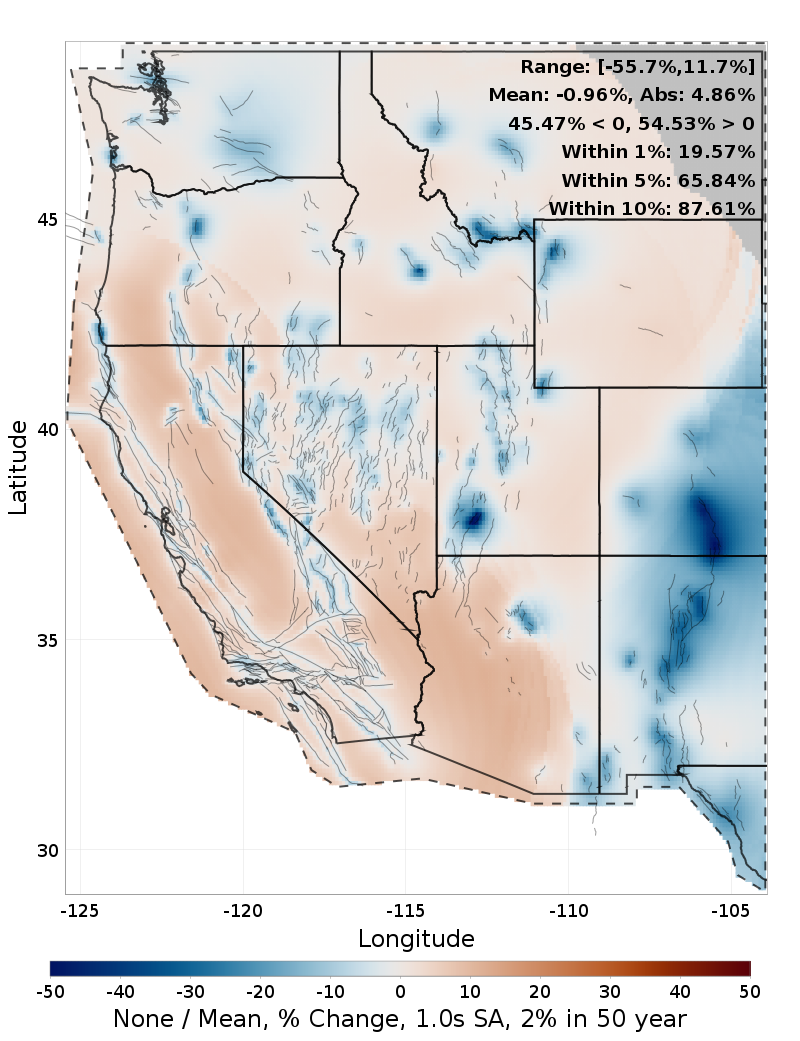Percent Difference Map