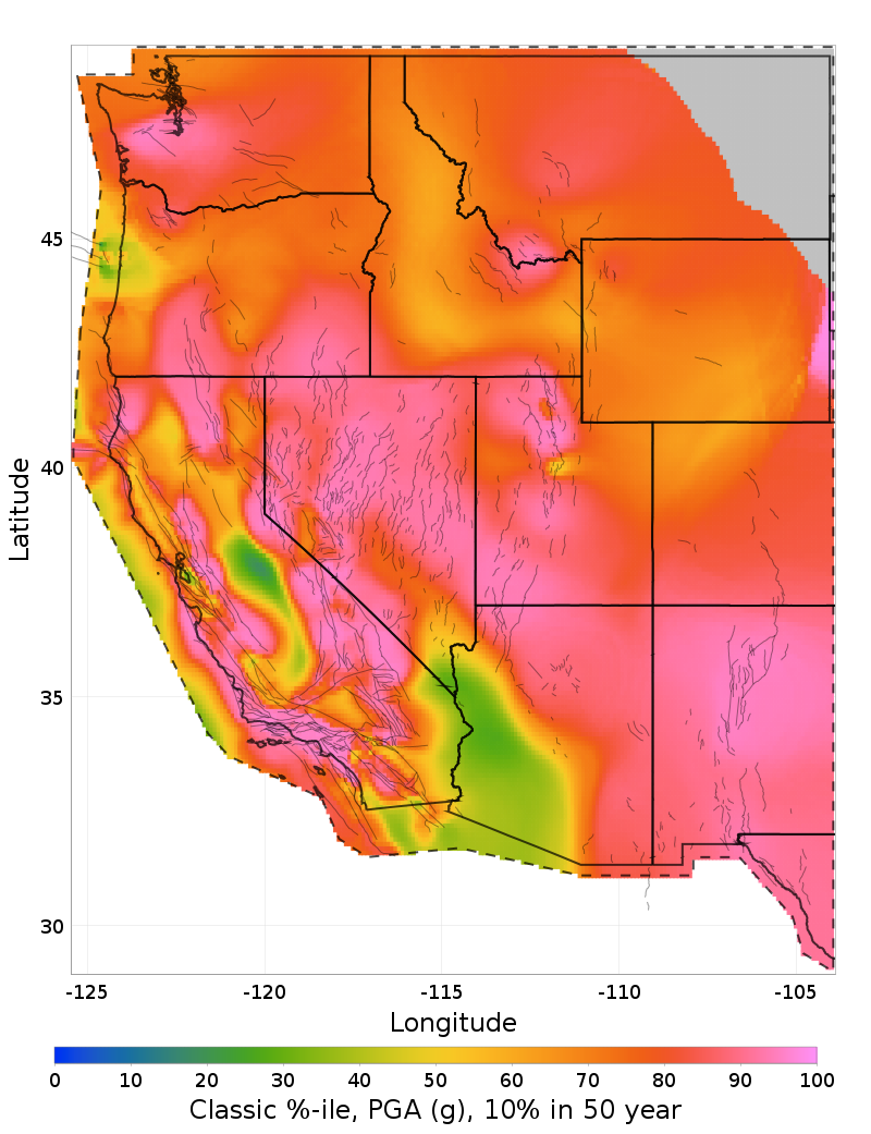 Percentile Map