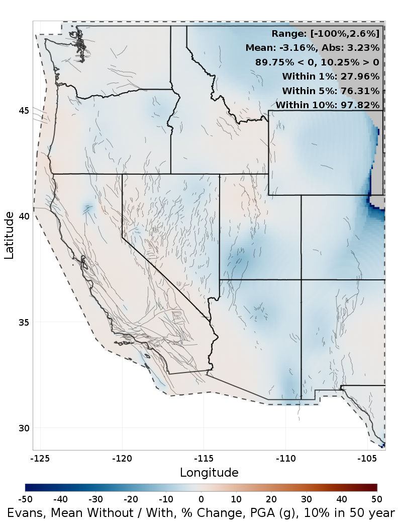 Percent Difference Map