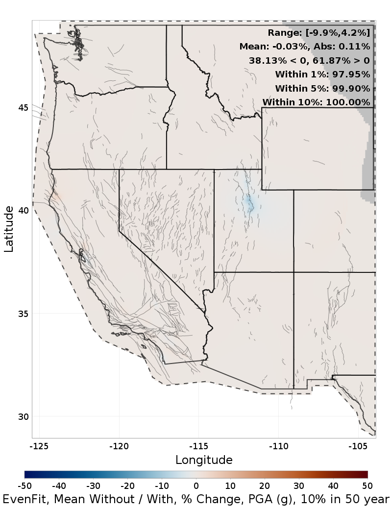 Percent Difference Map