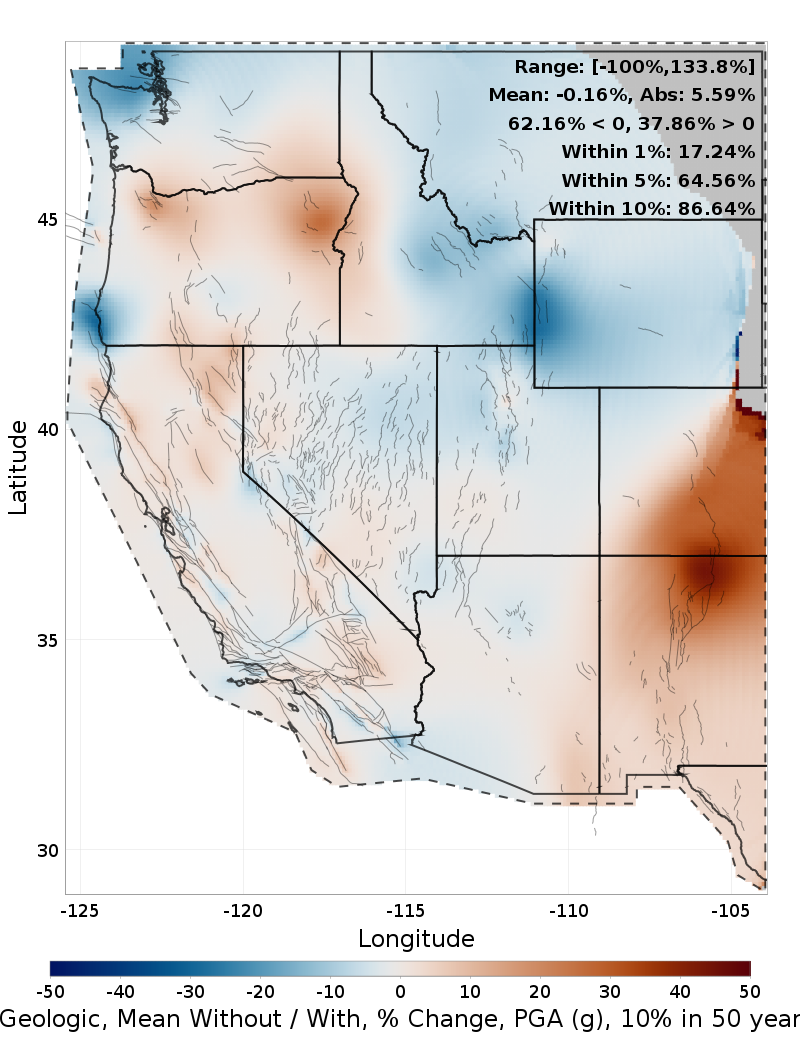 Percent Difference Map