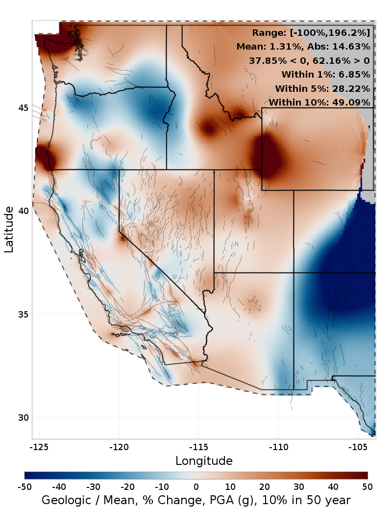 Percent Difference Map