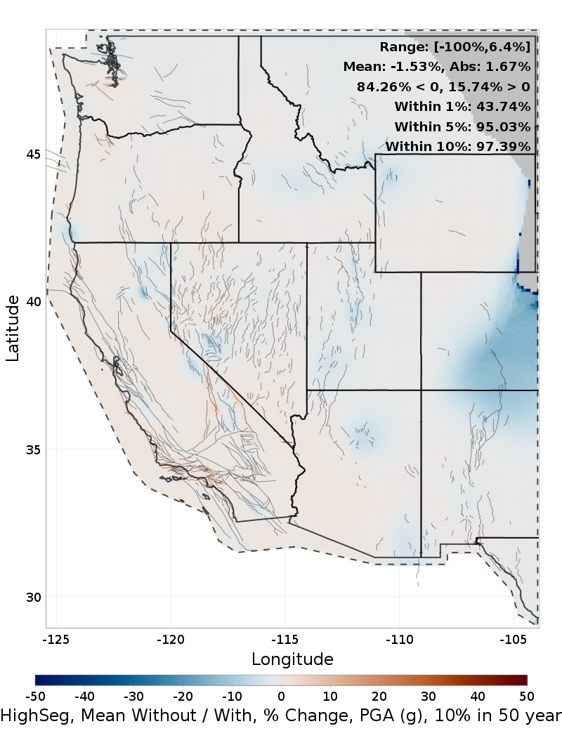 Percent Difference Map
