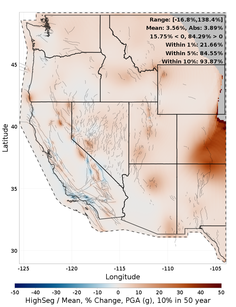 Percent Difference Map