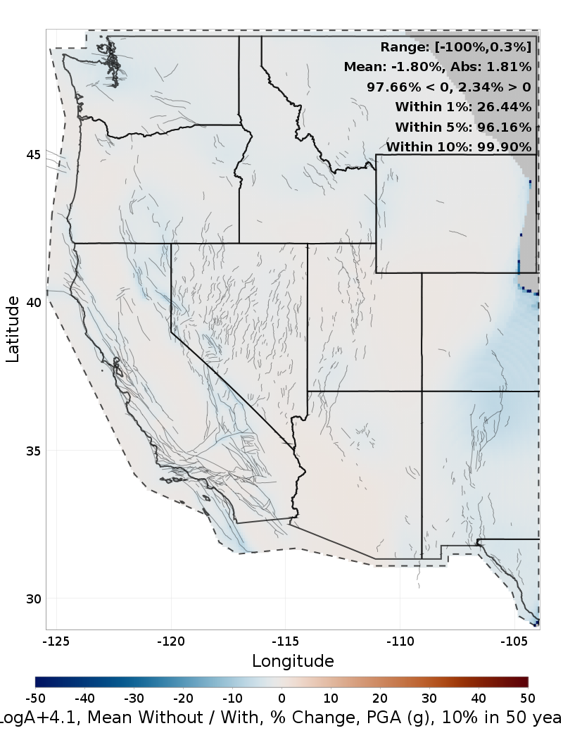 Percent Difference Map