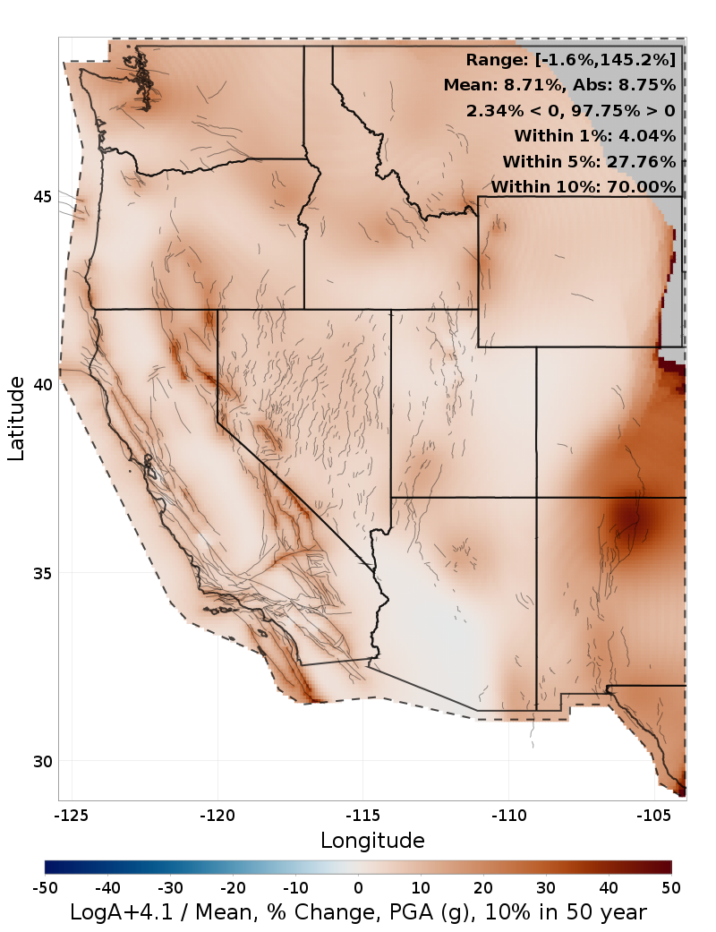 Percent Difference Map