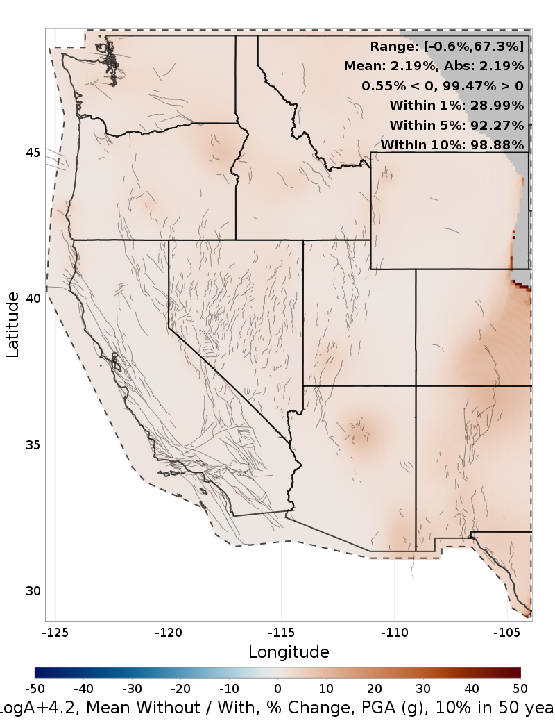 Percent Difference Map