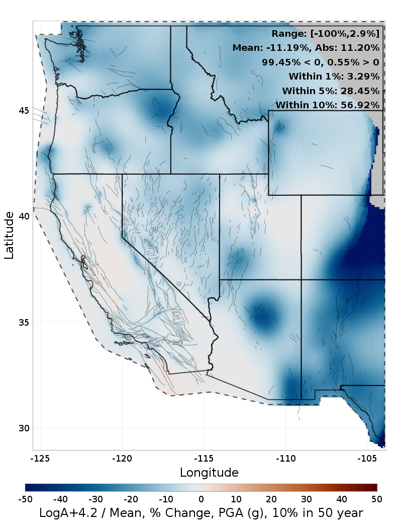 Percent Difference Map