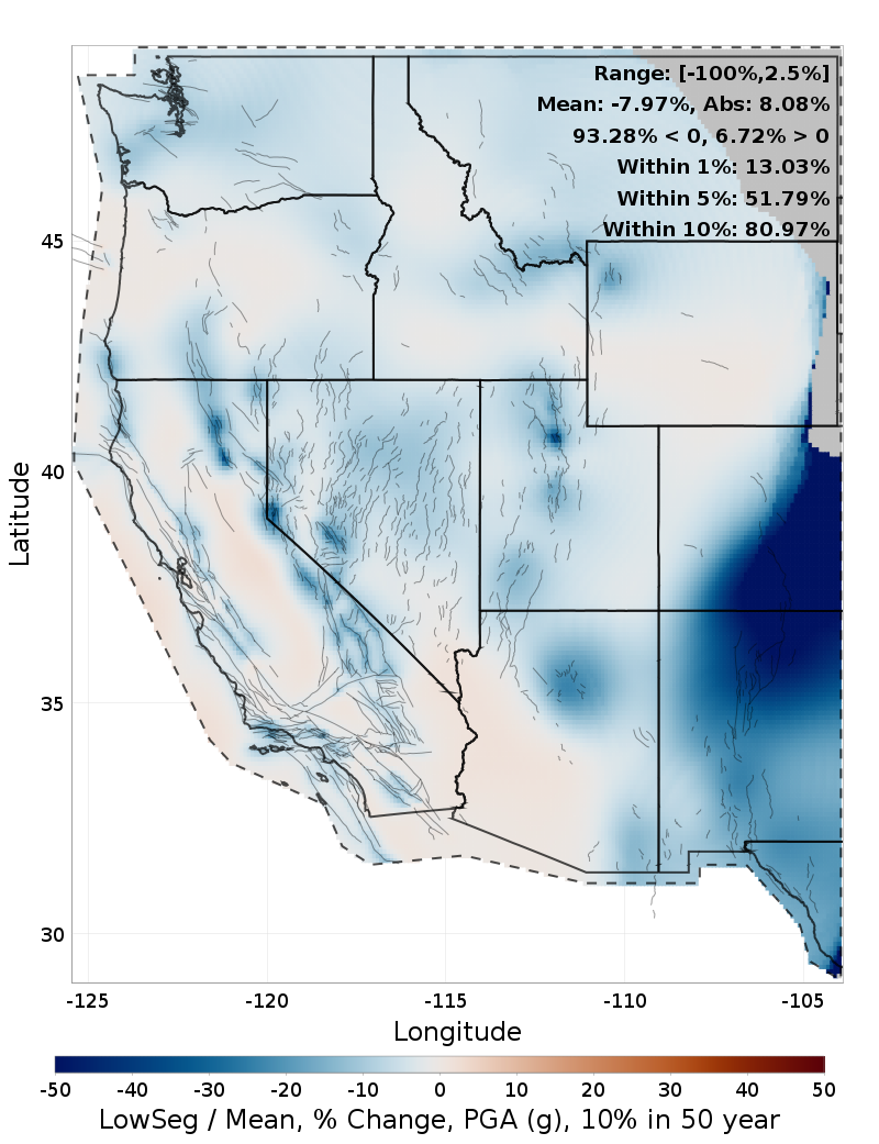 Percent Difference Map