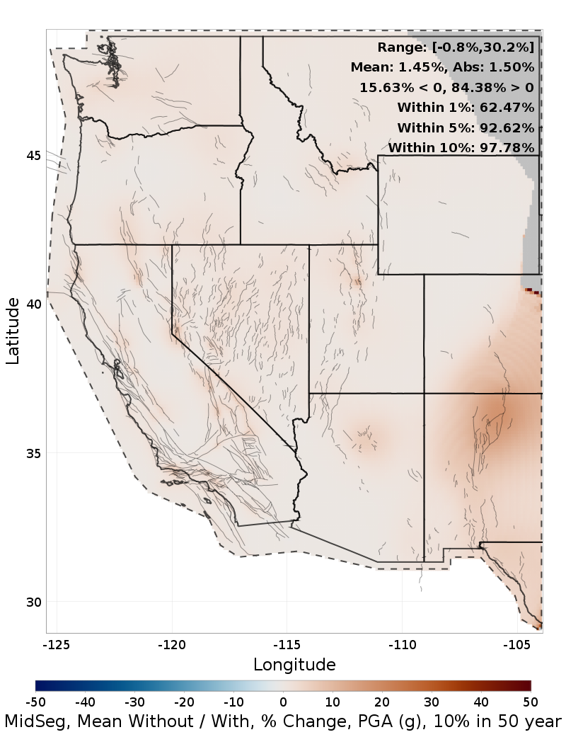 Percent Difference Map