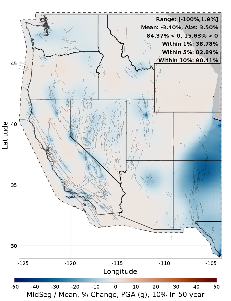 Percent Difference Map