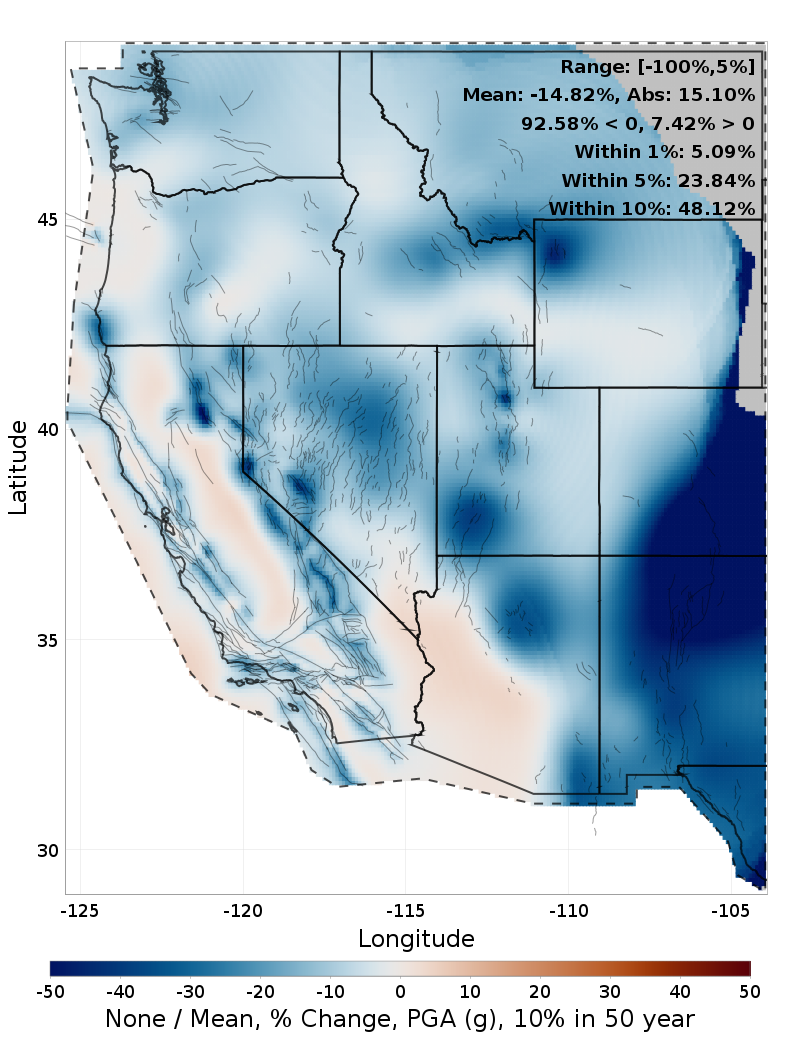 Percent Difference Map