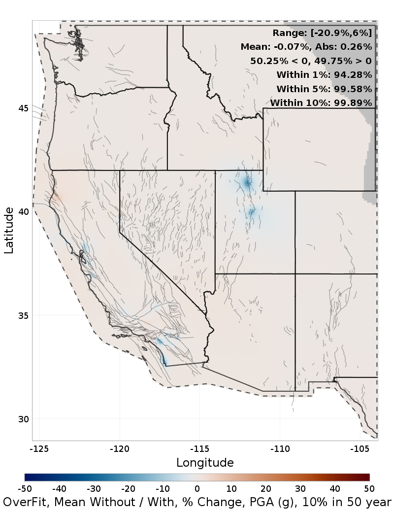 Percent Difference Map