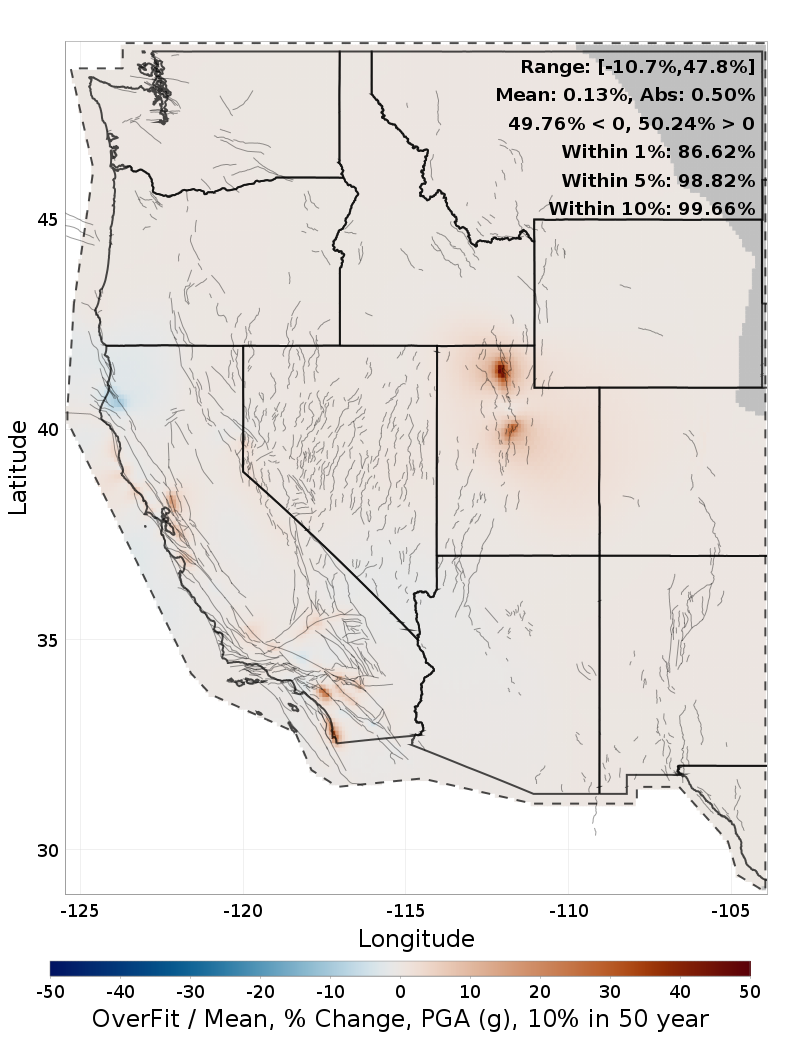 Percent Difference Map