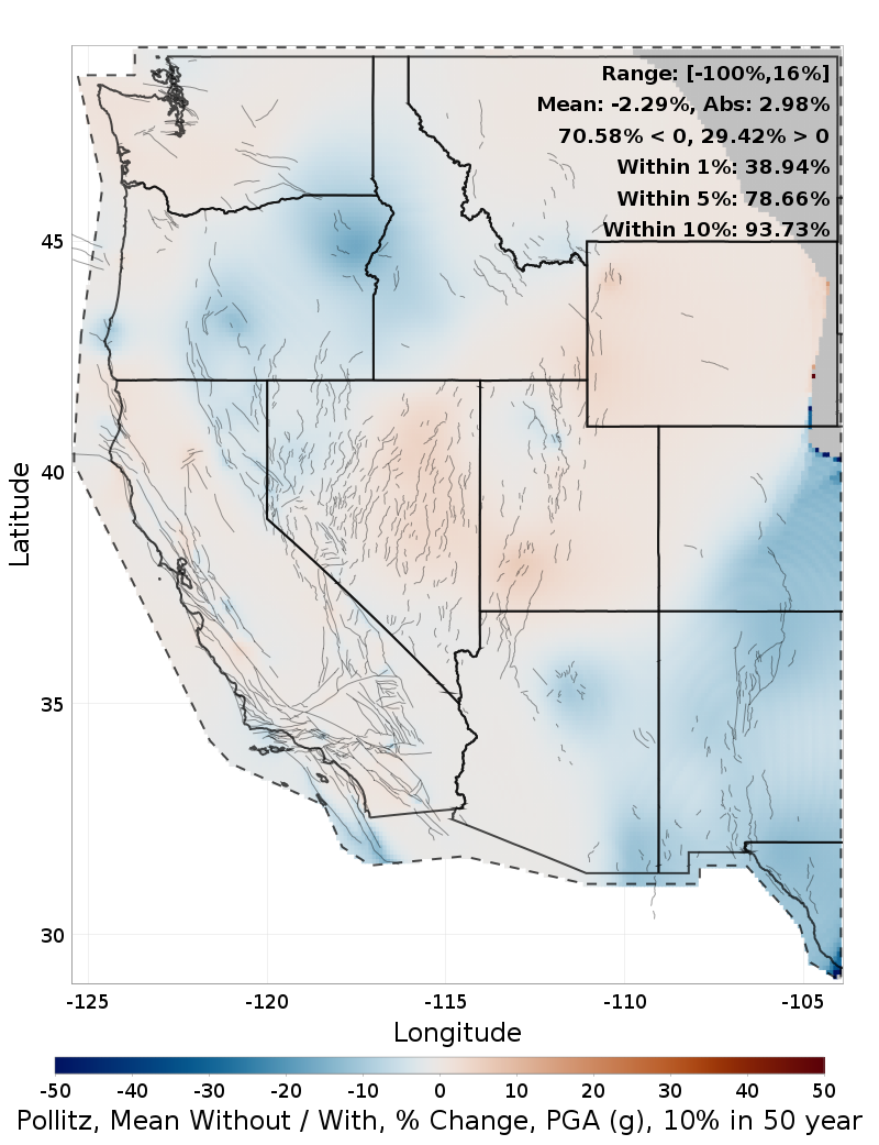 Percent Difference Map