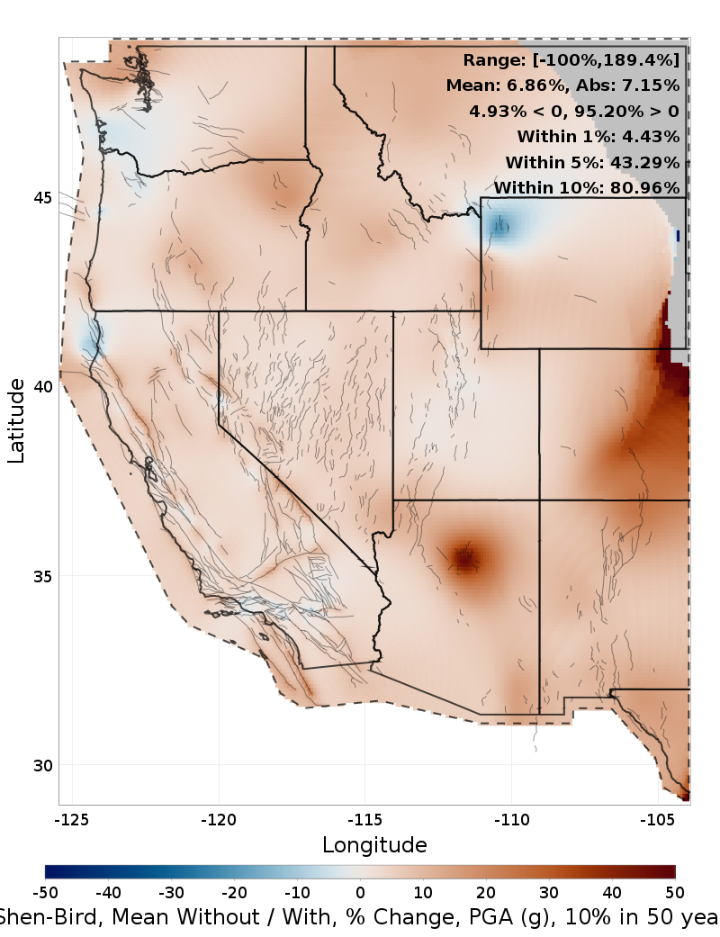 Percent Difference Map